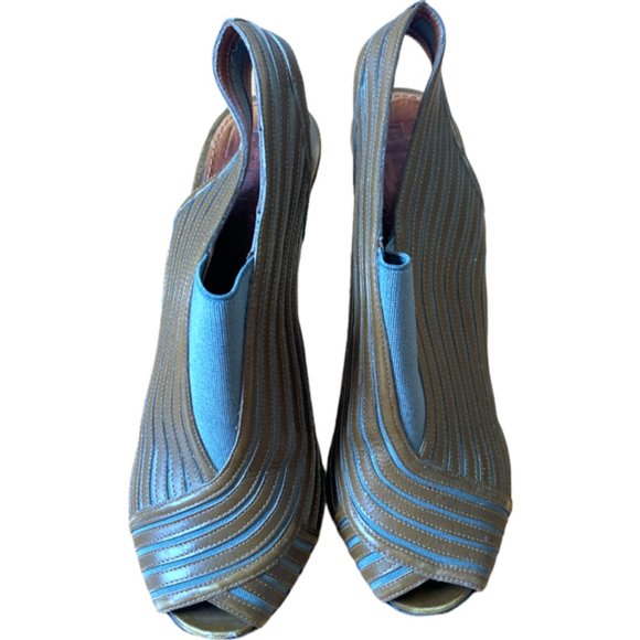 Givenchy vintage leather chunky ankle booties - Picture 4 of 12